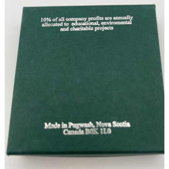 Jolly Santa Brooch Seagull Pewter 1992 Nova Scotia - Picture 5 of 6